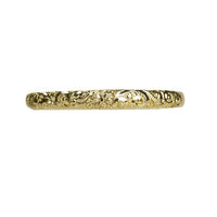 Victorian gold filled bangle with deep scrolling designs