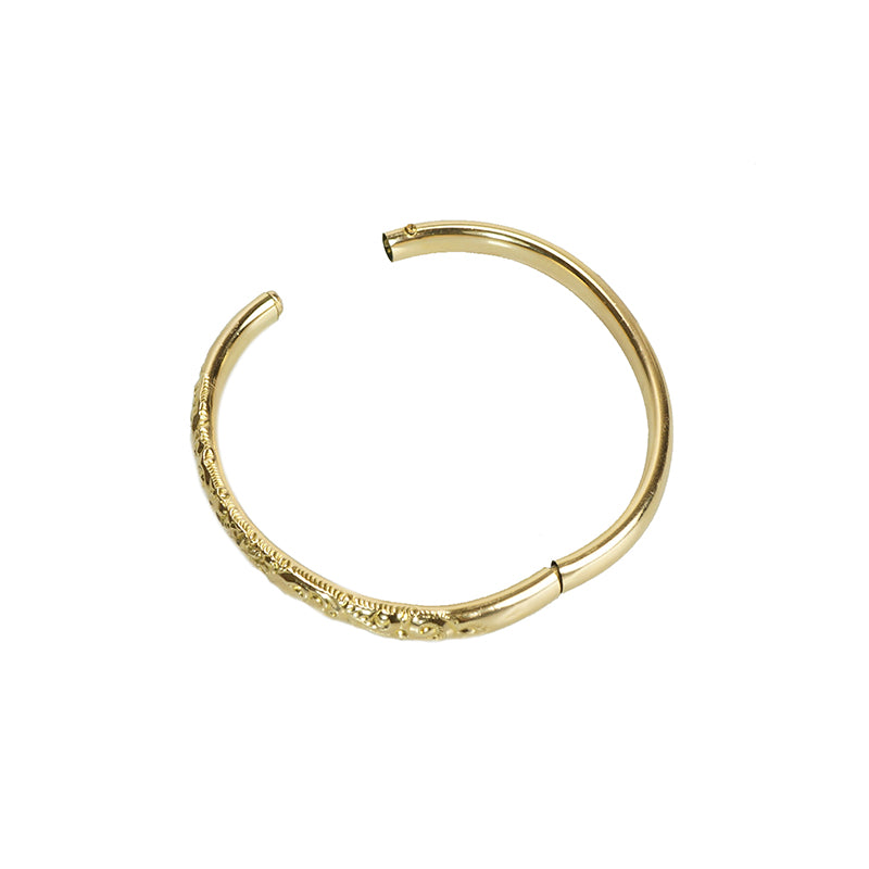 detail of victorian bangle hinge