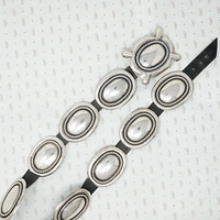 Fantastic Vintage Sterling Concha Belt