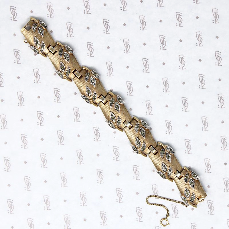 Luxurious Panel Bracelet by Trifari