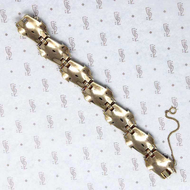 Luxurious Panel Bracelet by Trifari