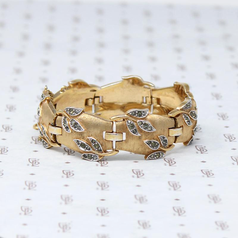Luxurious Panel Bracelet by Trifari