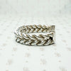 Double Twist Sterling Silver Cuff