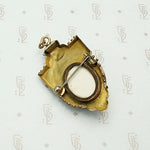 Victorian Agate Cameo Brooch with Locket