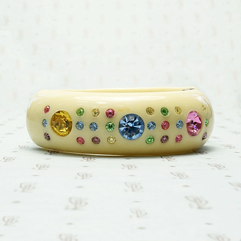 1950s Pastel Toned Celluloid Bracelet