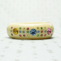 1950s Pastel Toned Celluloid Bracelet