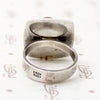 Danish Modern Sterling & Amber Ring by N.E. From