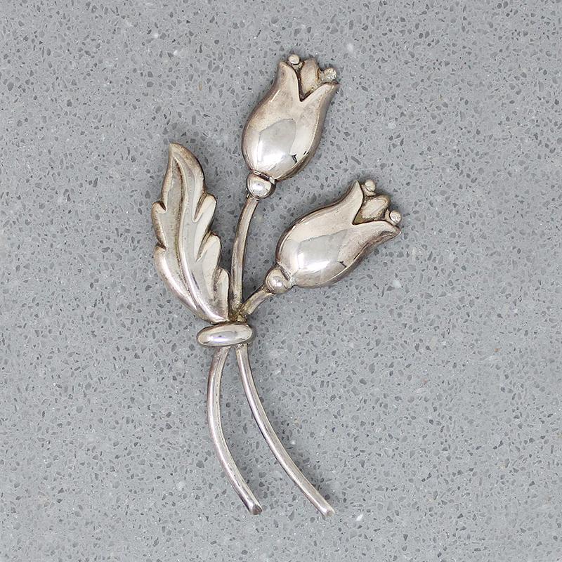 Playful Nosegay Sterling Brooch by CoroPlayful Nosegay Sterling Brooch by Coro