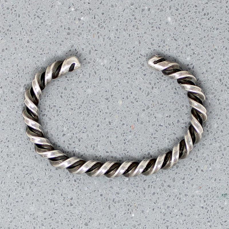 Twisted Sterling Cuff Bracelet
