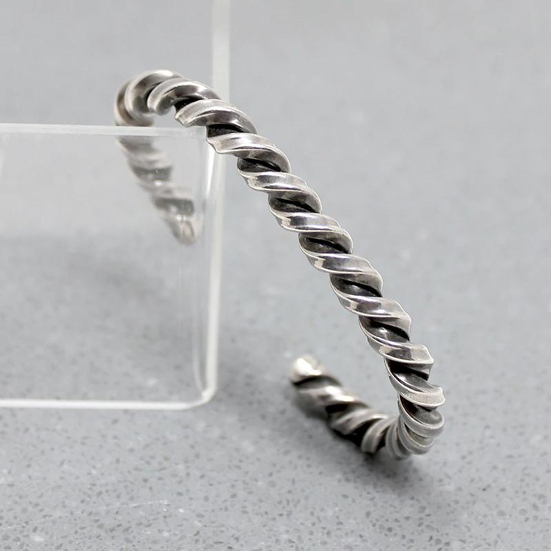 Twisted Sterling Cuff Bracelet