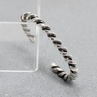 Twisted Sterling Cuff Bracelet