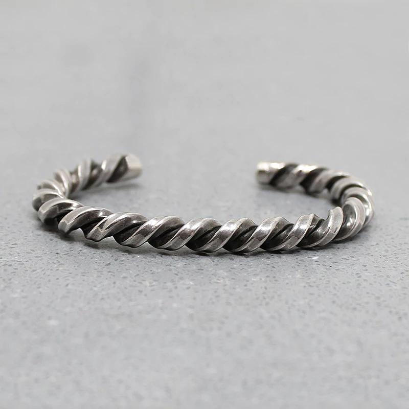 Twisted Sterling Cuff Bracelet