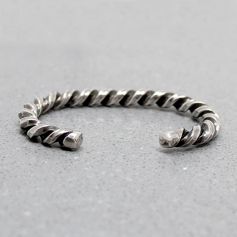 Twisted Sterling Cuff Bracelet