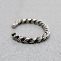 Twisted Sterling Cuff Bracelet