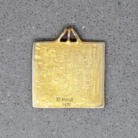 MMA 1976 King Tut Exhibit Cartouche Pendant