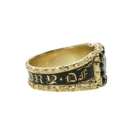 Mourning Ring in its Original Box circa 1822
