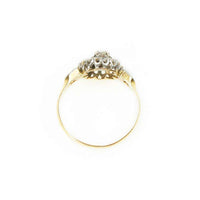A Lovely Victorian Cluster Diamond Ring