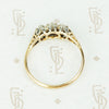 Triple Rose Cut Diamond Ring
