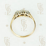 Triple Rose Cut Diamond Ring