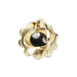 Impressive Antique Carbuncle and Rose Cut Garnet Ring - Gem Set Love