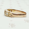 Chunky Antique Rose Cut Diamond Band
