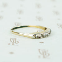 The Rose Cut Diamond Band
