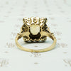 Rose Cut Diamond 19thc Picture Frame Ring