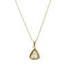 Fancy Light Brown Rose Cut Diamond Pendant