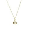 Fancy Light Brown Rose Cut Diamond Pendant
