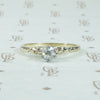 Rose Cut Diamond Solitaire