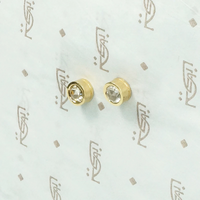 The Rose Cut Diamond Stud Earrings