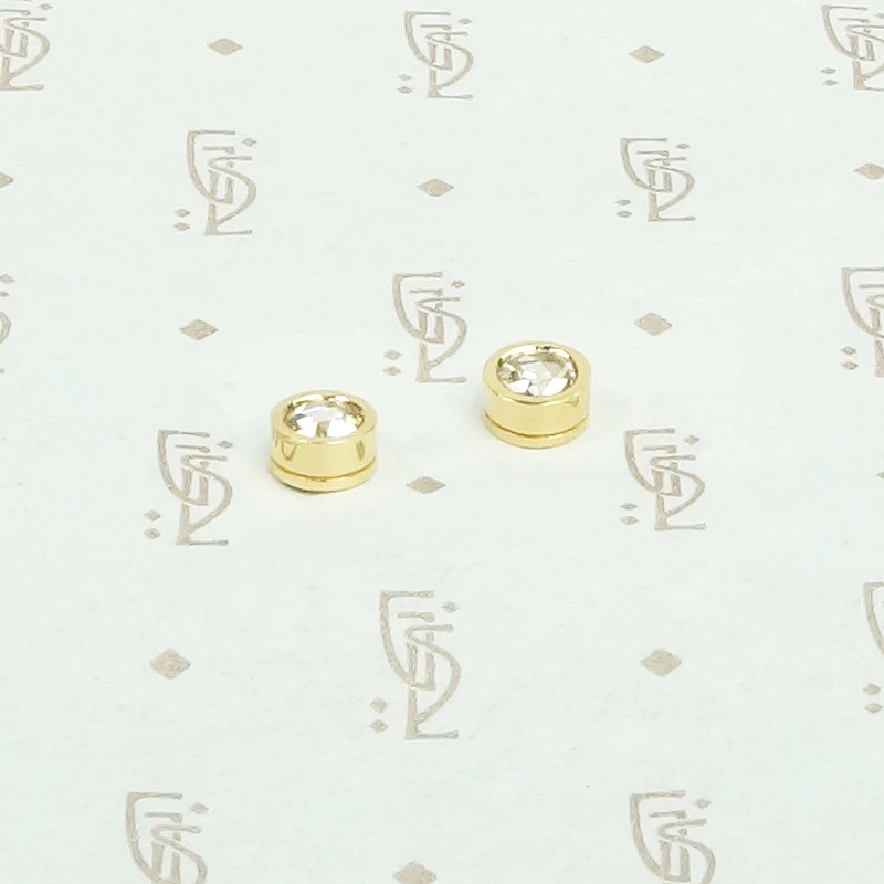 The Rose Cut Diamond Stud Earrings