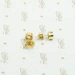 The Rose Cut Diamond Stud Earrings