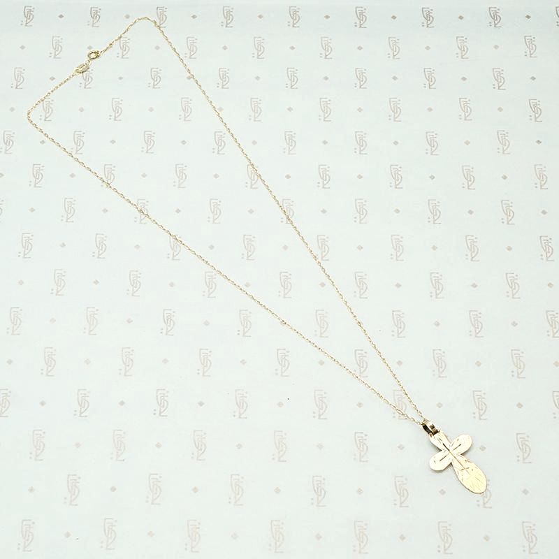 Antique Russian Cross in Rose Gold