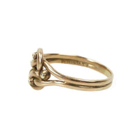 Rose gold Victorian Knot Ring