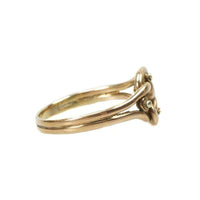Rose gold Victorian Knot Ring