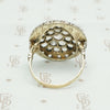 Extra Fabulous Rose Cut Diamond Target Ring