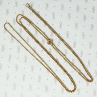 victorian slide chain necklace