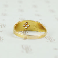 back view of 15ct band