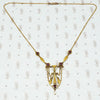 jugensthil ruby necklace