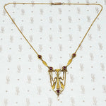jugensthil ruby necklace