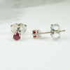 Lovely Little Ruby Studs