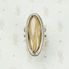 Magical Vintage Rutilated Quartz Ring in Silver