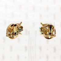Glamour & Whimsy Trifari Brooch & Earring Set