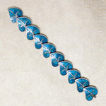 Turquoise Inlay Leaves Necklace, Bracelet & Earrings
