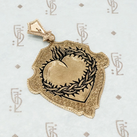 sacred heart charm