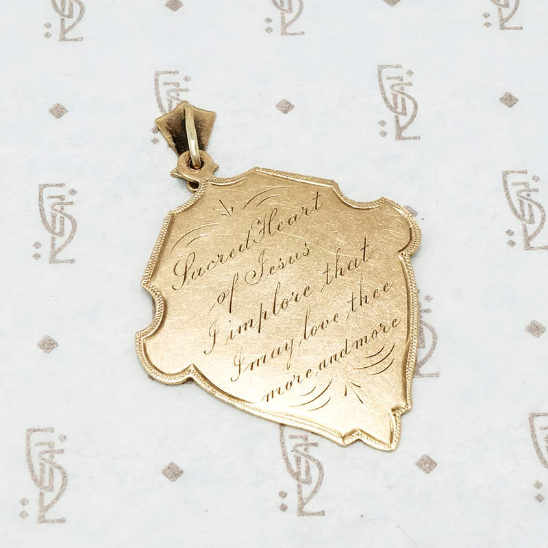 sacred heart charm