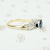 The Indigo Beauty NOS Sapphire Engagement Ring