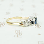 The Indigo Beauty NOS Sapphire Engagement Ring