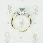The Indigo Beauty NOS Sapphire Engagement Ring
